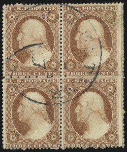 Sale 930, Lot 1524, 1857-60 Issue (Scott 18-39)
