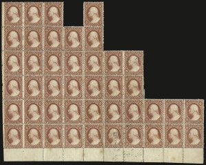 Sale 930, Lot 1529, 1857-60 Issue (Scott 18-39)