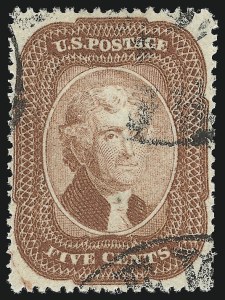 Sale 930, Lot 1532, 1857-60 Issue (Scott 18-39)