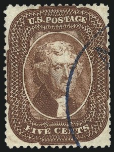 Sale 930, Lot 1544, 1857-60 Issue (Scott 18-39)