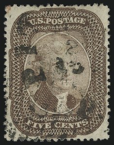 Sale 930, Lot 1554, 1857-60 Issue (Scott 18-39)