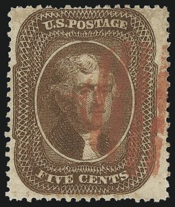 Sale 930, Lot 1562, 1857-60 Issue (Scott 18-39)
