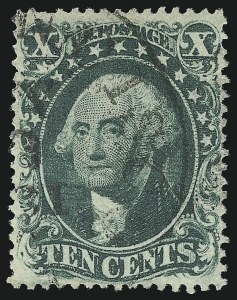 Sale 930, Lot 1584, 1857-60 Issue (Scott 18-39)