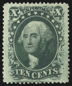 Sale 930, Lot 1600, 1857-60 Issue (Scott 18-39)
