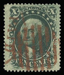 Sale 930, Lot 1602, 1857-60 Issue (Scott 18-39)