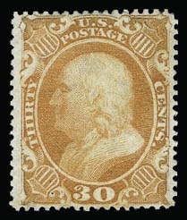 Sale Number 930, Lot Number 1633, 1857-60 Issue (Scott 18-39)