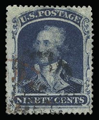 Sale 930, Lot 1642, 1857-60 Issue (Scott 18-39)