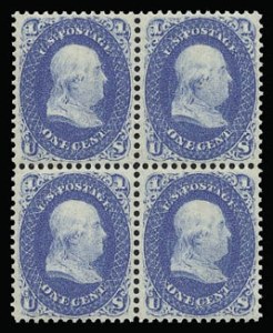 Sale 930, Lot 1654, 1861-66 Issue (Scott 56-78)