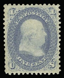 Sale 930, Lot 1655, 1861-66 Issue (Scott 56-78)