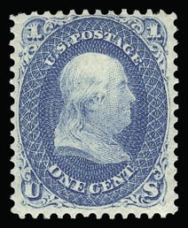Sale 930, Lot 1656, 1861-66 Issue (Scott 56-78)