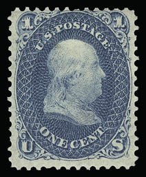 Sale 930, Lot 1657, 1861-66 Issue (Scott 56-78)