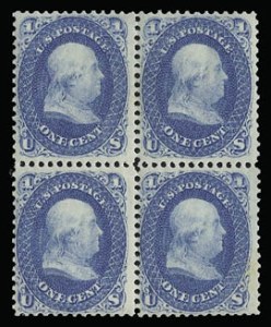 Sale 930, Lot 1659, 1861-66 Issue (Scott 56-78)