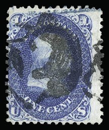 Sale 930, Lot 1662, 1861-66 Issue (Scott 56-78)