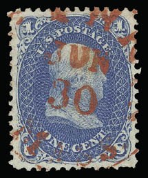 Sale 930, Lot 1663, 1861-66 Issue (Scott 56-78)