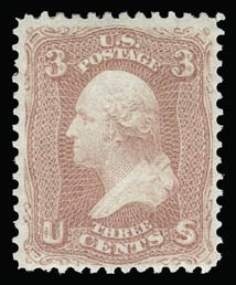 Sale 930, Lot 1676, 1861-66 Issue (Scott 56-78)