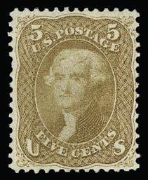 Sale 930, Lot 1690, 1861-66 Issue (Scott 56-78)