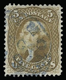 Sale 930, Lot 1691, 1861-66 Issue (Scott 56-78)