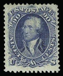Sale 930, Lot 1744, 1861-66 Issue (Scott 56-78)