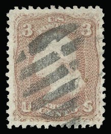 Sale 930, Lot 1780, 1867-68 Grilled Issue (Scott 79-101)