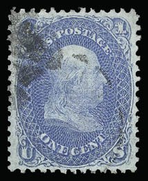 Sale 930, Lot 1792, 1867-68 Grilled Issue (Scott 79-101)