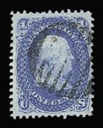 Sale 930, Lot 1811, 1867-68 Grilled Issue (Scott 79-101)