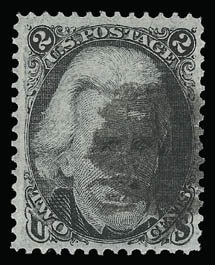 Sale 930, Lot 1816, 1867-68 Grilled Issue (Scott 79-101)