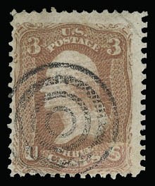 Sale 930, Lot 1823, 1867-68 Grilled Issue (Scott 79-101)