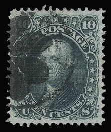 Sale 930, Lot 1830, 1867-68 Grilled Issue (Scott 79-101)