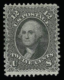 Sale 930, Lot 1836, 1867-68 Grilled Issue (Scott 79-101)