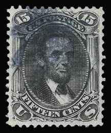 Sale 930, Lot 1844, 1867-68 Grilled Issue (Scott 79-101)