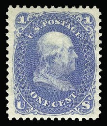 Sale 930, Lot 1855, 1875 Re-Issue of 1861-66 Issue (Scott 102-111)