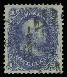 Sale 930, Lot 1860, 1875 Re-Issue of 1861-66 Issue (Scott 102-111)