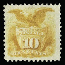 Sale 930, Lot 1970, 1875 Re-Issue of 1869 Pictorial Issue (Scott 123-133)