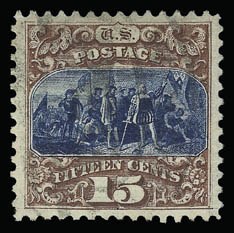 Sale 930, Lot 1974, 1875 Re-Issue of 1869 Pictorial Issue (Scott 123-133)