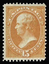 Sale 930, Lot 1997, 1870-71 National Bank Note Co. Grilled Issue (Scott 134-144)