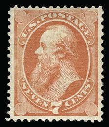 Sale 930, Lot 2036, 1873 Continental Bank Note Co. Issue (Scott 156-166)