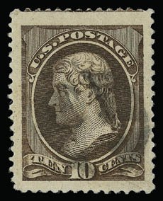 Sale 930, Lot 2089, 1881-83 American Bank Note Co. Issues (Scott 205-211B)
