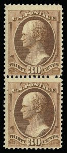 Sale 930, Lot 2108, 1887 American Bank Note Co. Issue (Scott 212-218)
