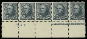 Sale 930, Lot 2134, 1890-93 Issue (Scott 219-229)