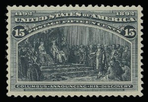 Sale 930, Lot 2165, 1893 Columbian Issue (Scott 230-245)