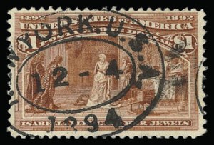 Sale 930, Lot 2185, 1893 Columbian Issue (Scott 230-245)