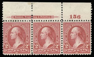 Sale 930, Lot 2223, 1894 Unwatermarked Bureau Issue (Scott 246-263)