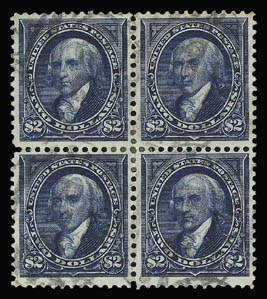 Sale 930, Lot 2251, 1894 Unwatermarked Bureau Issue (Scott 246-263)