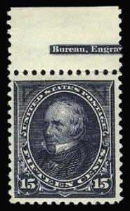 Sale 930, Lot 2263, 1895 Watermarked Bureau Issue (Scott 264-278)