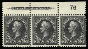 Sale 930, Lot 2271, 1895 Watermarked Bureau Issue (Scott 264-278)