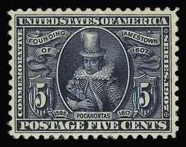 Sale 930, Lot 2382, 1907 Jamestown Issue (Scott 328-330)