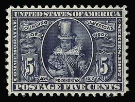 Sale 930, Lot 2383, 1907 Jamestown Issue (Scott 328-330)