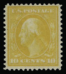 Sale 930, Lot 2420, 1909 Bluish Paper Issue (Scott 357-366)