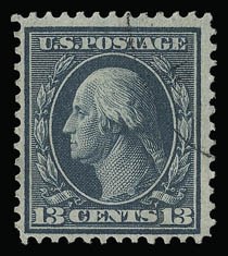 Sale 930, Lot 2424, 1909 Bluish Paper Issue (Scott 357-366)