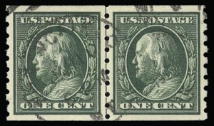 Sale Number 930, Lot Number 2446, 1910-13 Washington-Franklin Issue (Scott 374-396)